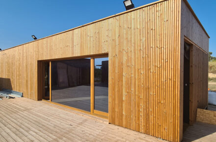 construcción en madera