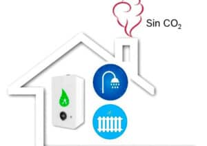 caldera de energía renovable