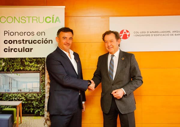 Acuerdo CAATEEB y Grupo Construcía