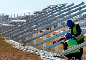 Construcción Planta fotovoltaica