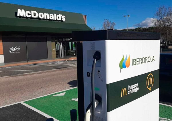 Iberdrola mcdonald movilidad sostenible