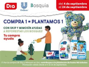 Dia se une a la reforestación junto a Unilever y Bosquia