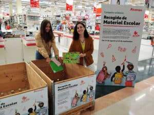 Alcampo celebra la cuarta edición de su campaña de recogida de material escolar