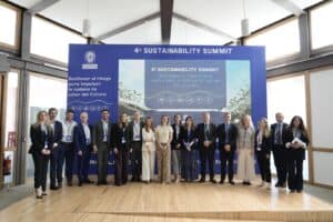 Foto de grupo de los ponentes del 4º Sustainability Summit de Bureau Veritas en Madrid