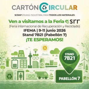 Cartón Circular mostrará en la feria SRR 2026 sus soluciones para el cumplimiento normativo en envases industriales